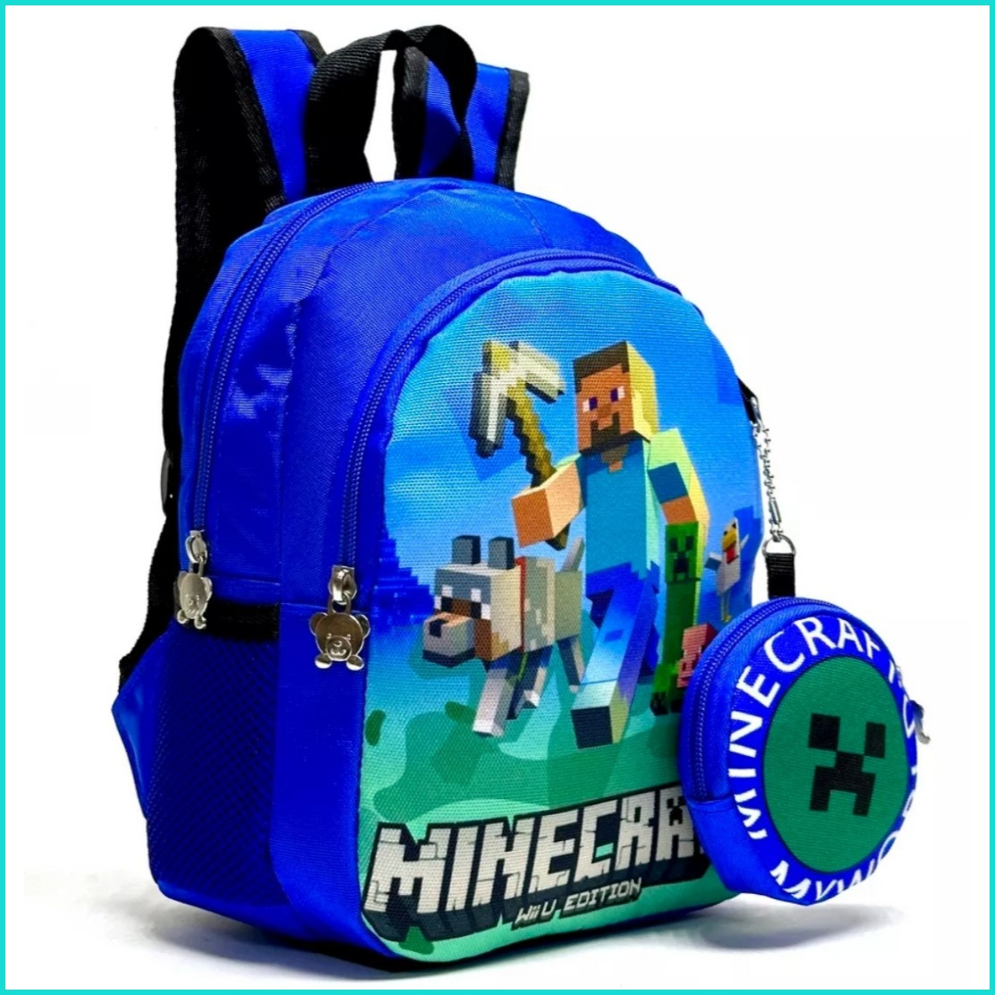 Рюкзак подростковый "Майнкрафт" (Minecraft) - фото 1 - id-p116510699