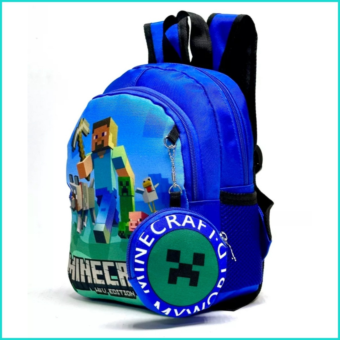 Рюкзак подростковый "Майнкрафт" (Minecraft) - фото 3 - id-p116510699