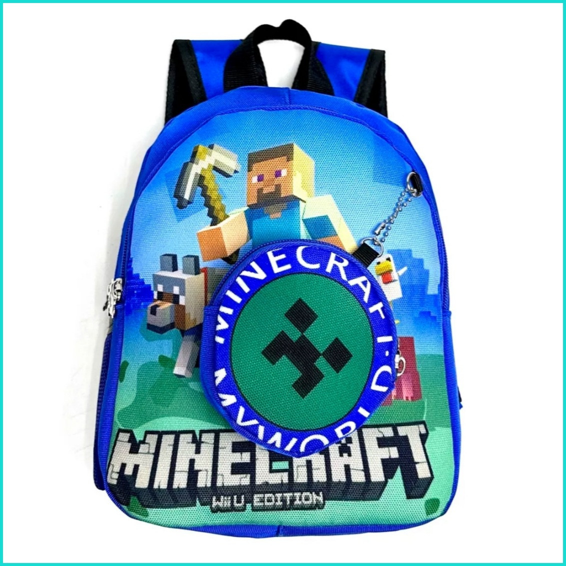 Рюкзак подростковый "Майнкрафт" (Minecraft) - фото 7 - id-p116510699