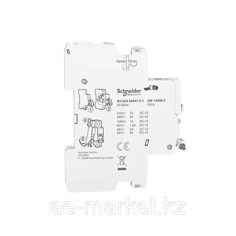 Контакт состояния OF/SD+OF IDPN C120 DPN VIGI Schneider Electric A9N26929 E-PRO - фото 2 - id-p110482456