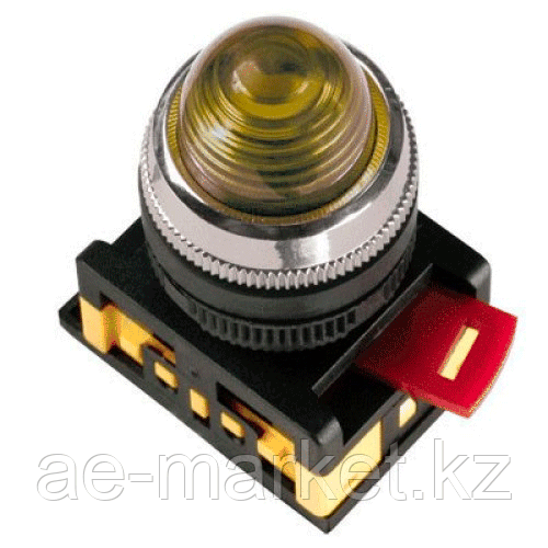 Лампа AL-22 сигнальная d22мм желтый неон/240В цилиндр TDM (200) !!! - фото 1 - id-p110484135