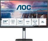 Монитор 23,8" AOC 24V5CE/BK IPS 1920x1080 75Hz 4ms 300cd/m 1000:1 HDMI USB-C 2x2W Black