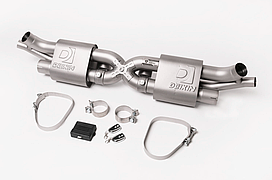 Выхлопная система DEIKIN для Porsche 911 Turbo 991.2 2015-2020
