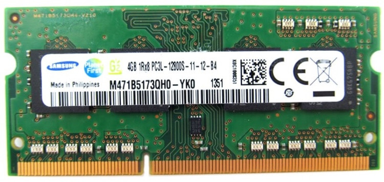 SO-DIMM DDR3L 4Gb 1600Mhz Samsung M471B5173QH0-YK0