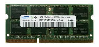 SO-DIMM DDR3 4Gb 1333Mhz Samsung M471B5273BH1-CH9, фото 1