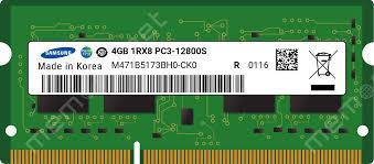 SO-DIMM DDR3L 4Gb 1600Mhz Samsung M471B5173BH0-CK0, фото 1