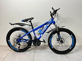 Велосипед S-MAKER M124-6 24 2024 14 синий