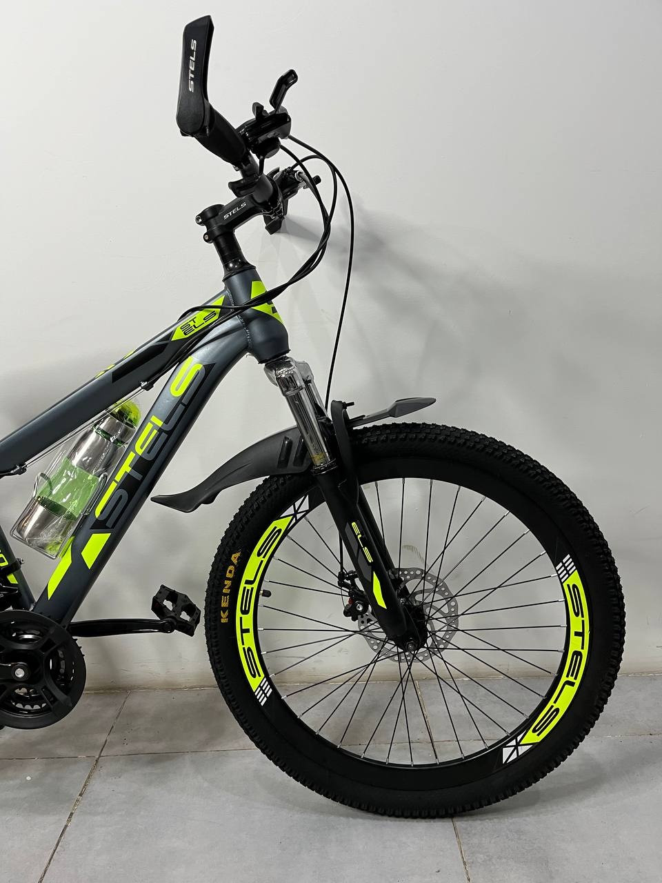 Велосипед S-MAKER S-MAKER M124-6 24 дюйм 2024 зеленый - фото 3 - id-p116514528