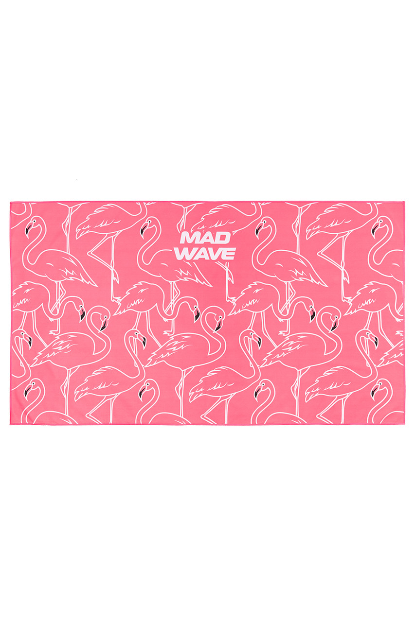 MadWave Полотенце из микрофибры Microfibre towel Flamingo (80 х 140 см)