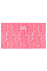 MadWave Полотенце из микрофибры Microfibre towel Flamingo (80 х 140 см)