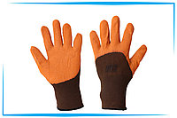 Перчатки нейлоновые с латексным обливом ладони «В46»