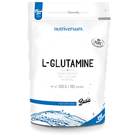 BASIC - L-Glutamine, 500 g, NUTRIVERSUM