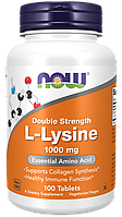L-Lysine 1000 mg, 100 tabs, NOW