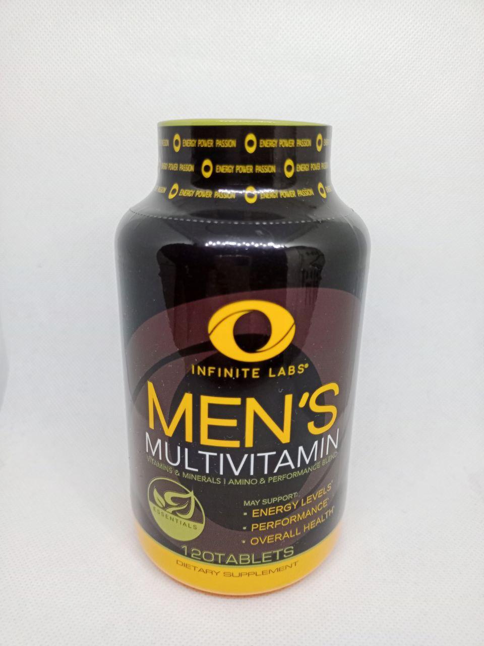 Men's multivitamin, 120 tab, INFINITE LABS - фото 1 - id-p116515109