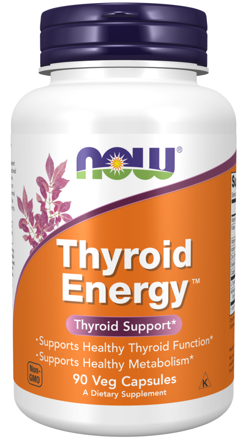 БАД Thyroid Energy, 90 veg.caps, NOW - фото 1 - id-p116515134