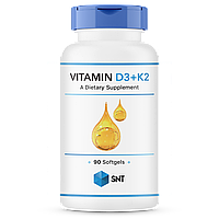 Vitamin D3+K2, 90 softgels, SNT