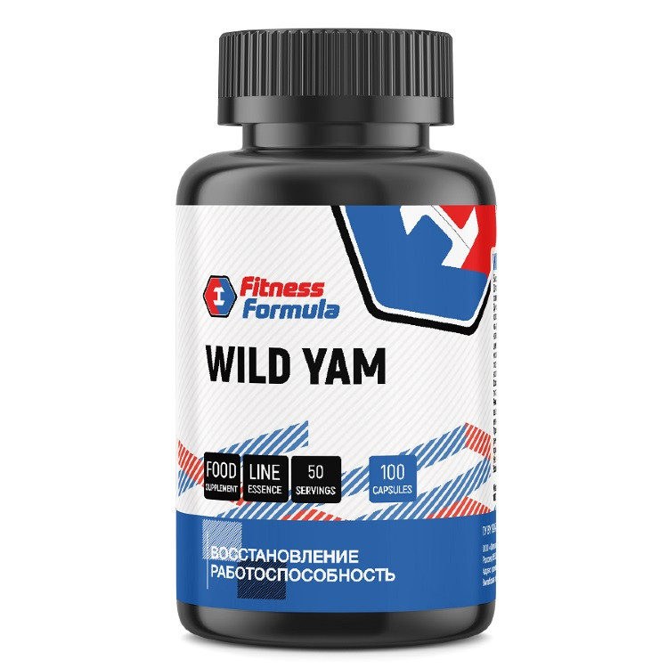 Wild Yam, 100 caps, Fitness Formula - фото 1 - id-p116515180