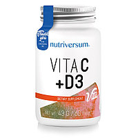 VITA - Vita C 500 + D3 1000 iu, 60 tab, NUTRIVERSUM