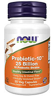 Probiotic-10 25 Billion, 50 veg.caps, NOW