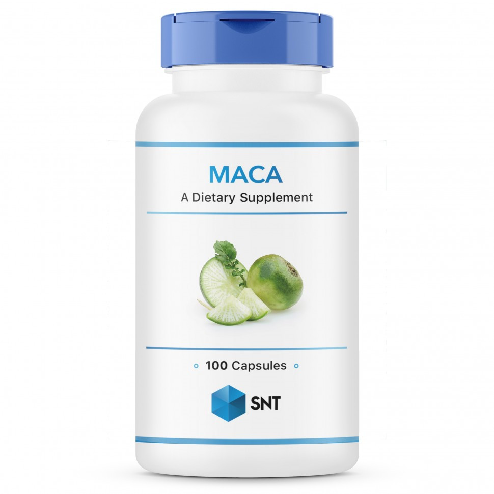 Maca 500 mg, 100 capsules, SNT - фото 1 - id-p116515251