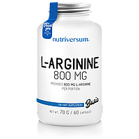 BASIC - L-Arginine 800 mg, 60 caps, NUTRIVERSUM