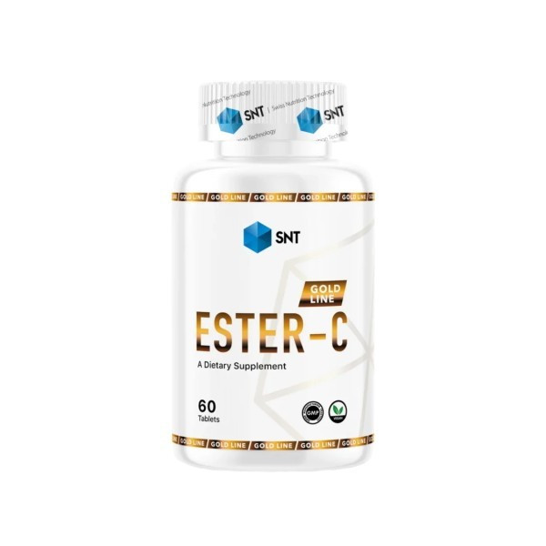 GOLD LINE Ester-C, 60 tabs, SNT, фото 1