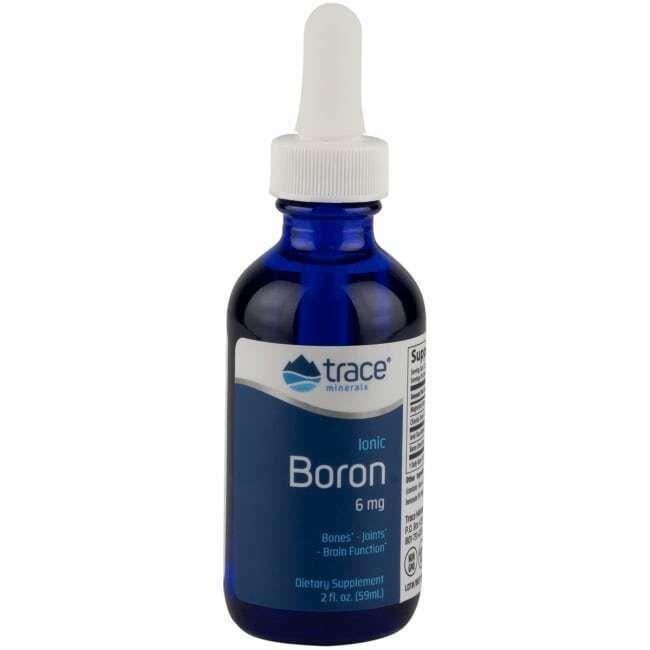 Ionic Boron 6 mg, 59 ml, Trace minerals - фото 1 - id-p116515308
