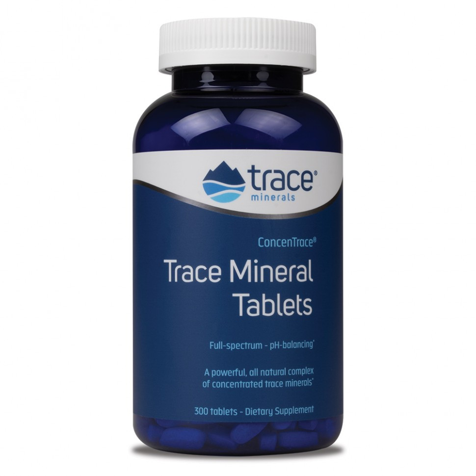 Trace Mineral Tablets, 90 tab, Trace minerals, фото 1