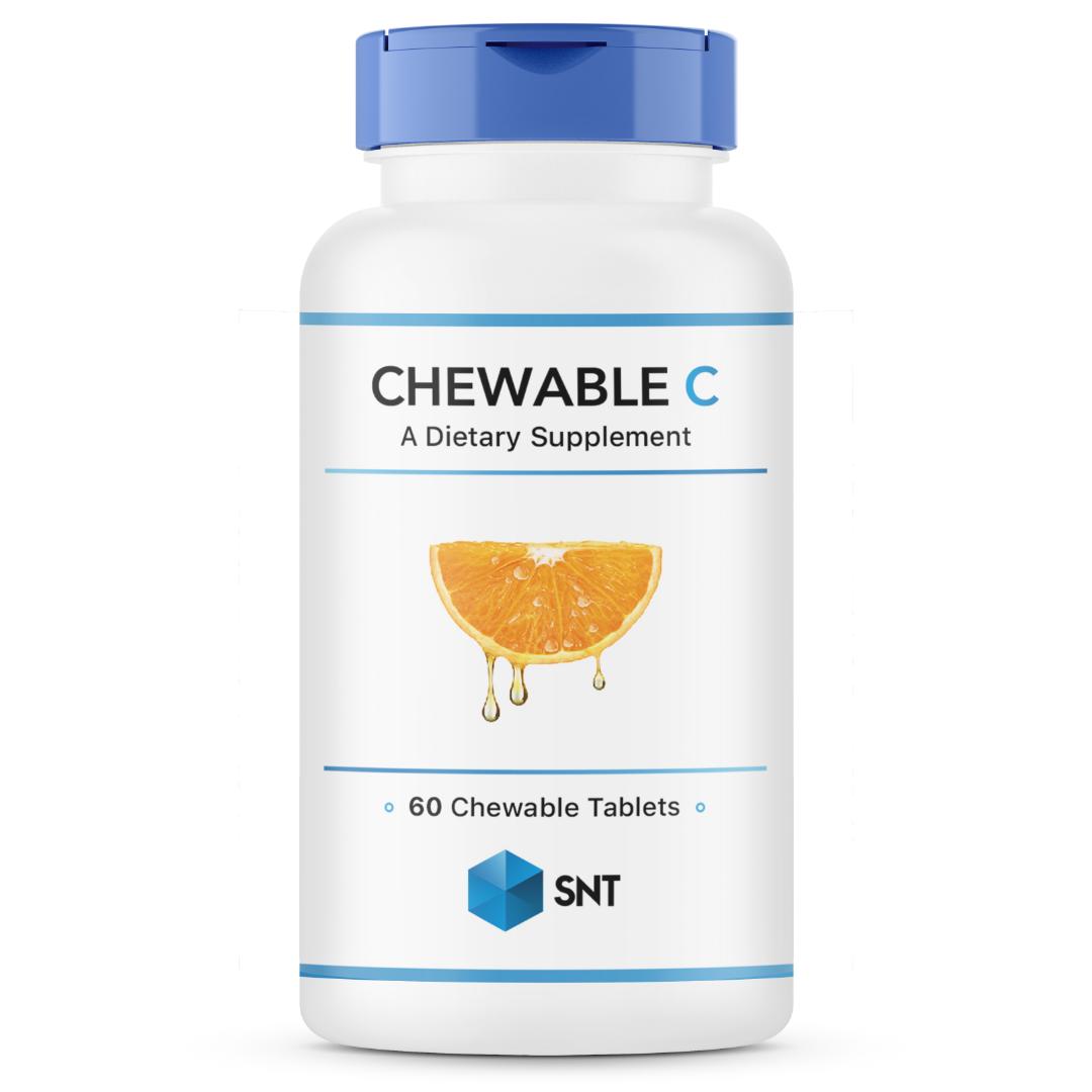 Chewable C 500 mg, 60 chewable tabs, SNT, фото 1