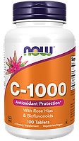 C-1000 with Rose Hips & Bioflavonoids, 100 tabs, NOW