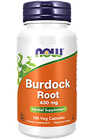 Burdock Root 430 mg, 100 veg.caps, NOW