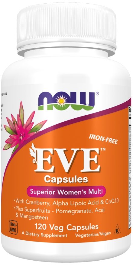 EVE Superior Women's Multi, 120 veg.caps, NOW - фото 1 - id-p116516341