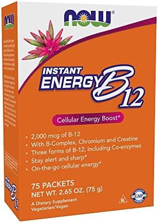 B-12 Instant Energy, 75 Packets, NOW - фото 1 - id-p116516426