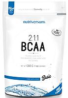 BASIC - BCAA 2:1:1 DOY, 1000 g, NUTRIVERSUM Unflavoured