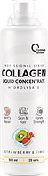 Коллаген Collagen Concetrate Liquid, 500 ml, Optimum system Strawberry & kiwi