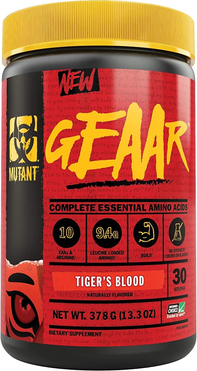 БАД Geaar Amino, 378 g, Mutant Tigers blood - фото 1 - id-p116516976