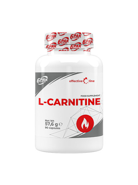 L-Carnitine 1000 mg, 90 tab, 6PAK Nutrition - фото 1 - id-p116516493
