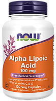 БАД Alpha Lipoic Acid 100 mg, 120 veg.caps, NOW