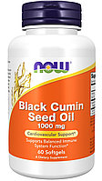 БАД Black Cumin Seed Oil, 1000 mg, 60 softgels, NOW