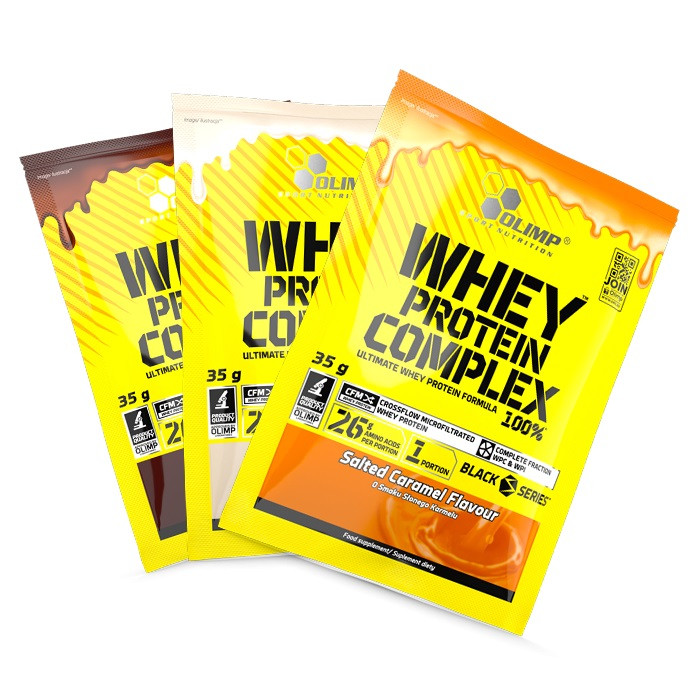Протеин Whey Protein Complex 100%, 17.5 g, Olimp Nutrition Salted caramel - фото 1 - id-p116515622