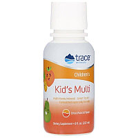 Детские витамины Kid`s Multi, 237 ml, Trace minerals Citrus Punch