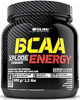 BCAA Xplode Powder ENERGY, 500 g, Olimp Nutrition Fruit punch