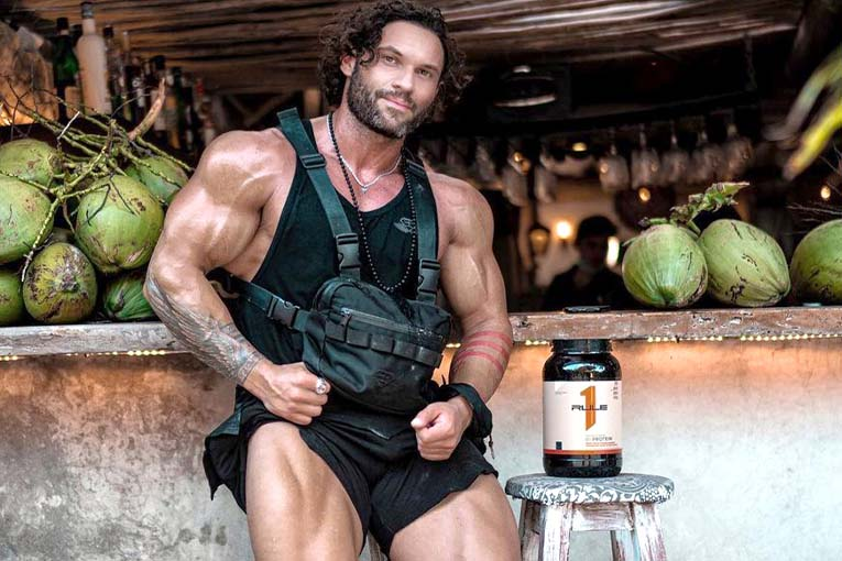 Протеин R1 PROTEIN, 28-30 порций, Rule1 Frozen Banana, фото 1