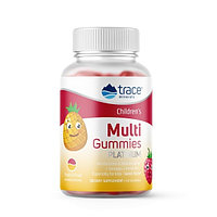 Детские витамины Children`s Multi Gummies Platinum, 60 gummies, Trace Minerals Tropical Fruit