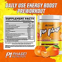 Жаттығуға дейінгі кешен Pre-Phase, 25 порция, Phase On Nutrition Orange mango