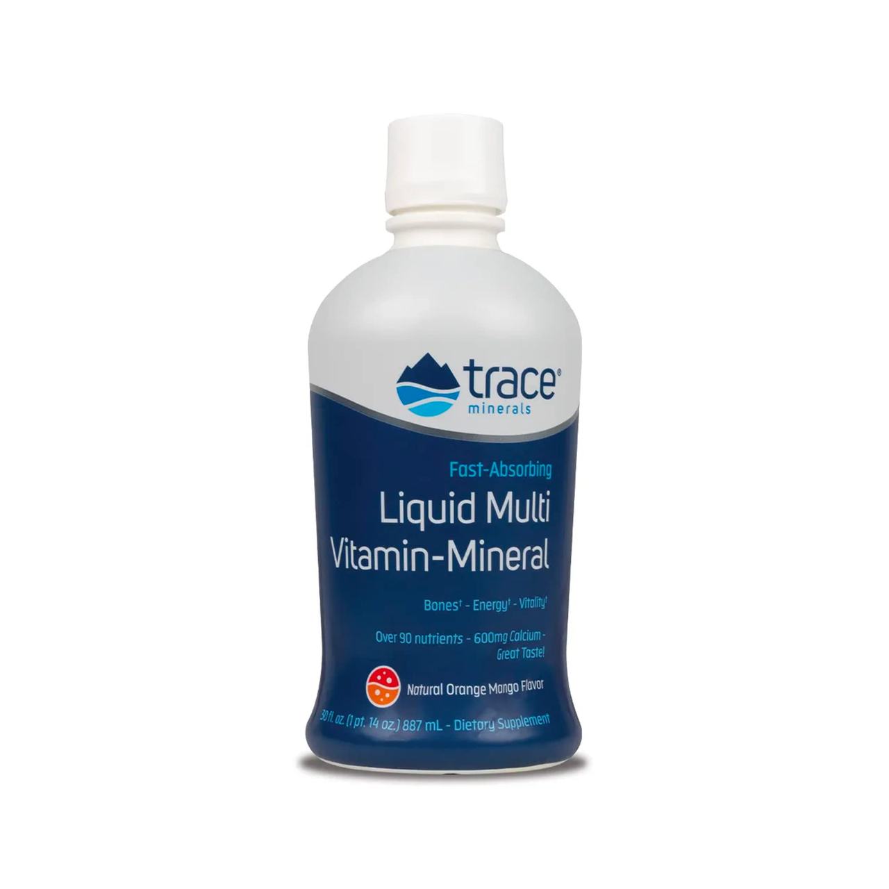 Liquid Multi Vitamin-Mineral, 887 ml, Trace minerals Orange Mango - фото 1 - id-p116515780