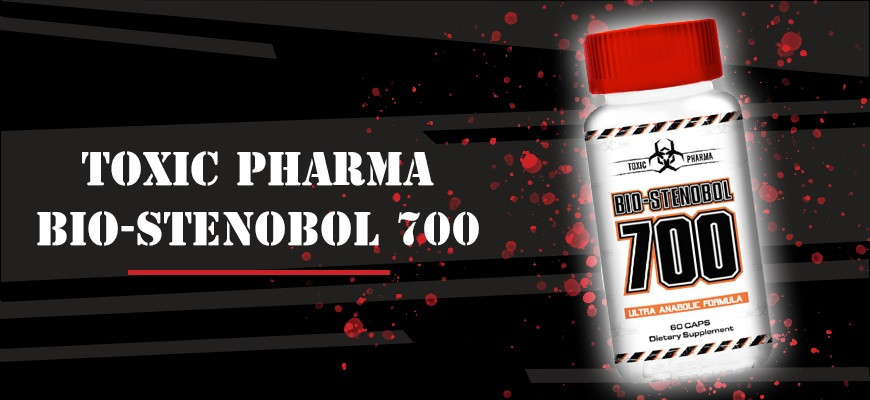 Тестобустер Bio-Stenobol 700, 60 caps, Toxic Pharma, фото 1