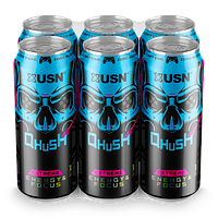 Spike X 300 Gaming -Level-Up QHUSH черная банка синий череп, 500 ml, USN Lychee