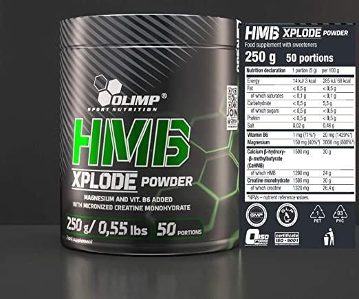 HMB Xplode Powder, 250 g, Olimp Nutrition Orange - фото 3 - id-p116515823