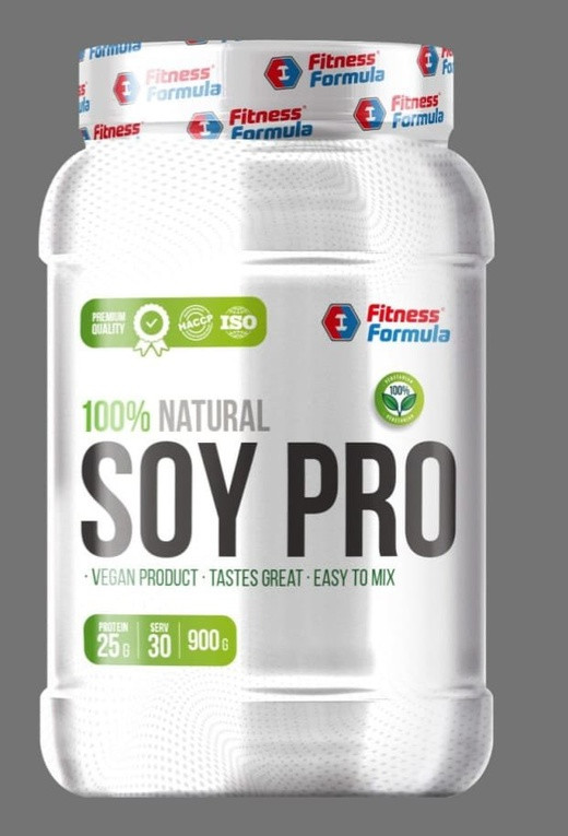 100% Natural Soy Pro, 900 g, Fitness Formula Banana - фото 1 - id-p116515828